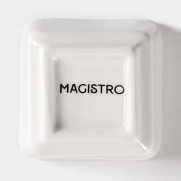 Соусник Magistro «Бланш», 50 мл, 6×6×3.5 см, фарфор, белый