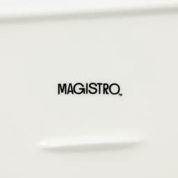 Маслёнка Magistro «Бланш», 16×8 см, фарфор, белая