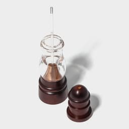 Мельница для специй Доляна «Эстет», 22×5.5 см, керамический механизм, дуб, коричневая