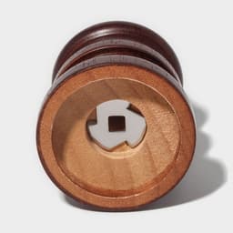 Мельница для специй Доляна «Эстет», 22×5.5 см, керамический механизм, дуб, коричневая