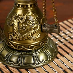 Колокол - гонг настольный металл «Дракон», d=4.5 см, 11.2×9.5×9.5 см