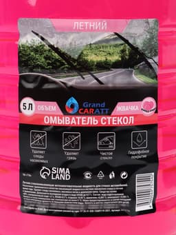 Омыватель стёкол Grand Caratt летний, Bubble Spray, 5 л