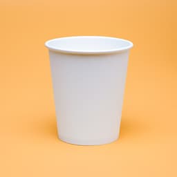 Стакан одноразовый бумажный, белый, 250 мл, 80 мм