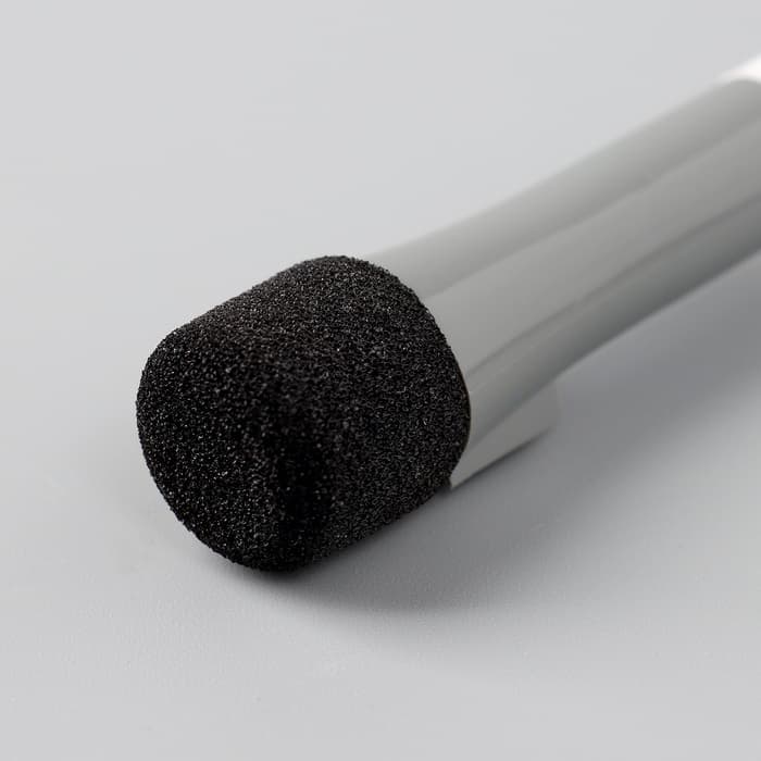 Маркер для доски, узел 1.0 мм, ширина линии 2.0 мм, с магнитом, с губкой, водный, чёрный