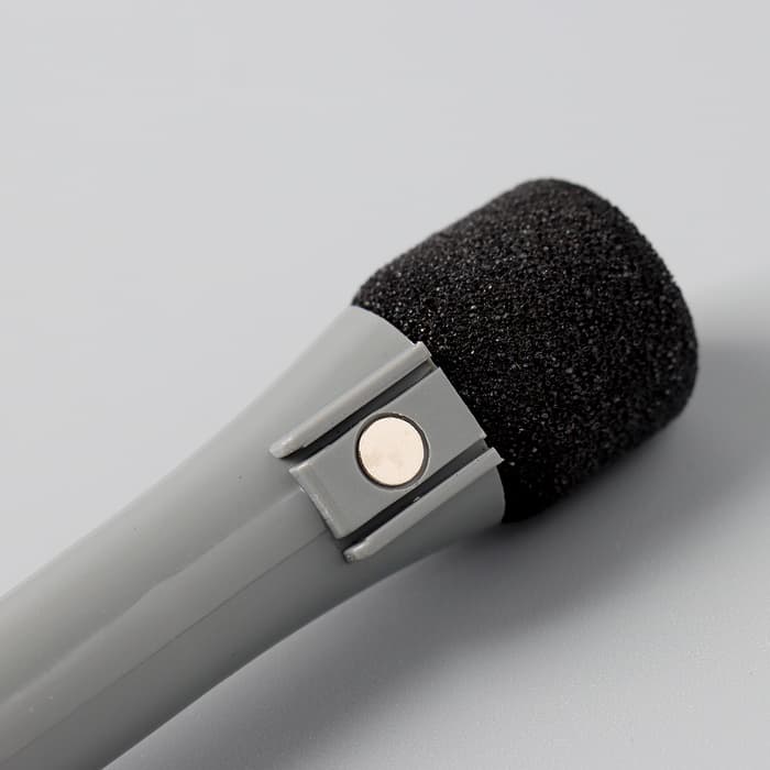 Маркер для доски, узел 1.0 мм, ширина линии 2.0 мм, с магнитом, с губкой, водный, чёрный