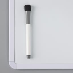 Маркер для доски, узел 1.0 мм, ширина линии 2.0 мм, с магнитом, с губкой, водный, чёрный