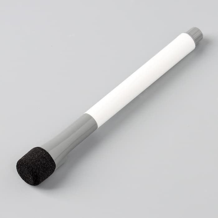 Маркер для доски, узел 1.0 мм, ширина линии 2.0 мм, с магнитом, с губкой, водный, чёрный