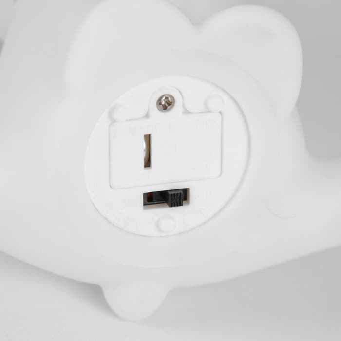 Фигурка световая RISALUX «Олененок с рожками», LED-ночник, 1 Вт, белый, 10.5×8×14 см
