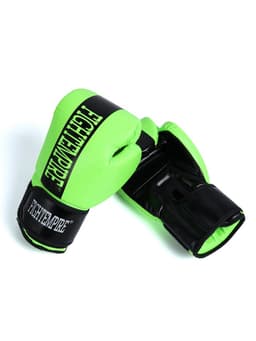 Перчатки боксёрские FIGHT EMPIRE, размер 14 oz, салатовые