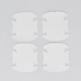 Пленка защитная под ручки дверей, 9.5×9 см, прозрачная, набор 4 шт.