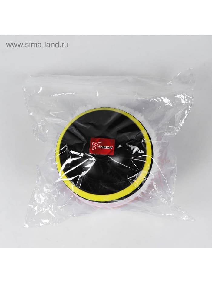 Круг для полировки TORSO, 125 мм, набор 4 предметов