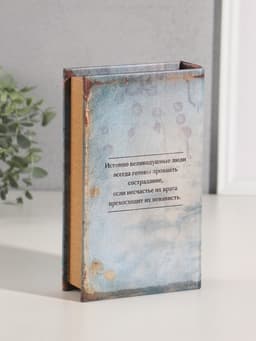 Шкатулка книга-сейф «Граф Монте-Кристо», 21×13×5 см