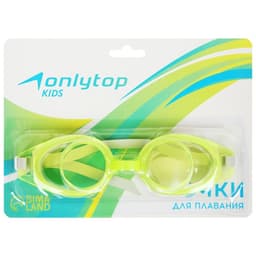 Очки для плавания детские ONLYTOP, цвета МИКС