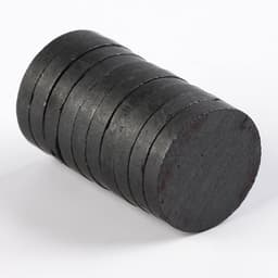 Магнит технический «Круг» набор 10 шт., размер 1 шт. — 1.8×1.8×0.3 см