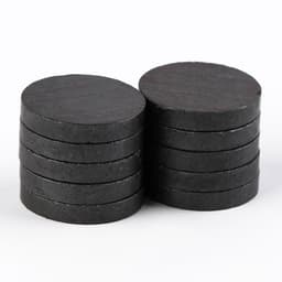 Магнит технический «Круг» набор 10 шт., размер 1 шт. — 1.8×1.8×0.3 см