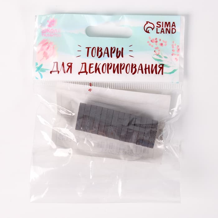 Магнит технический «Круг» набор 14 шт., размер 1 шт. — 1.5×1.5×0.3 см