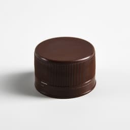 Пробка пластиковая одноразовая двухкомпонентная, 28 мм на: 0.5 л, 1 л, 1.5 л, 2 л, 3 л, коричневая