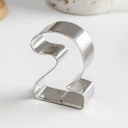 Набор форм для печенья «Цифры», 9 шт., серебристый