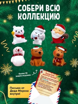 Игрушка Funny Box «Новогодний сюрприз»: письмо, инструкция, МИКС