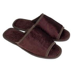 Тапочки мужские, цвет коричневый, размер 42-43