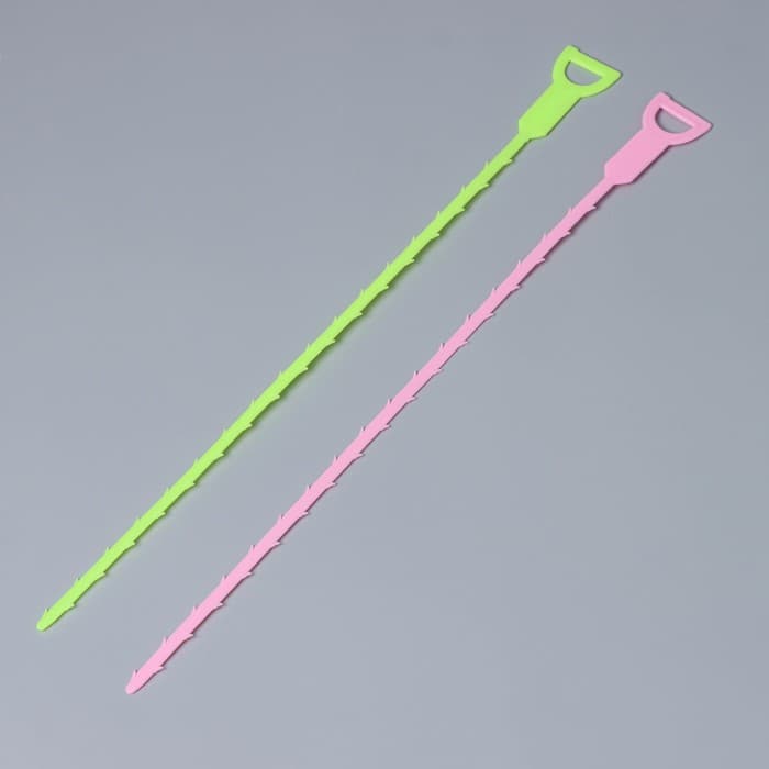 Улавливатель волос в стоках труб Доляна, 50 см, МИКС