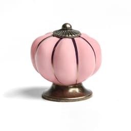Ручка-кнопка PEONY Ceramics 001, керамическая, пудровая