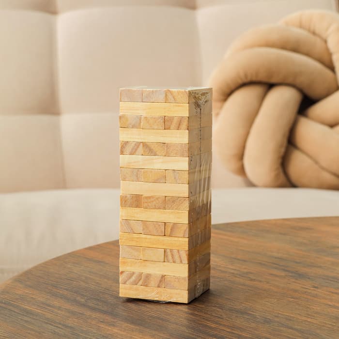 Игра настольная «Падающая башня» 13×4.5×4.5 см