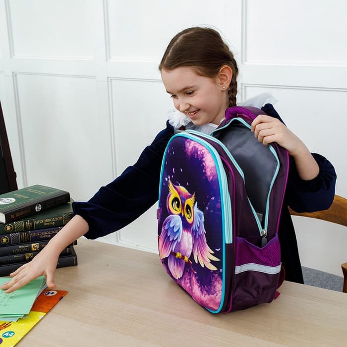 Набор первоклассника, 60 предметов, ЛУЧ, в папке