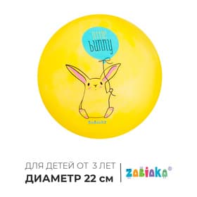 Мяч детский ZABIAKA, d=22 см, МИКС