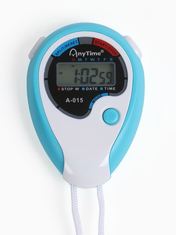 Секундомер, 1 отсечка, цвета МИКС