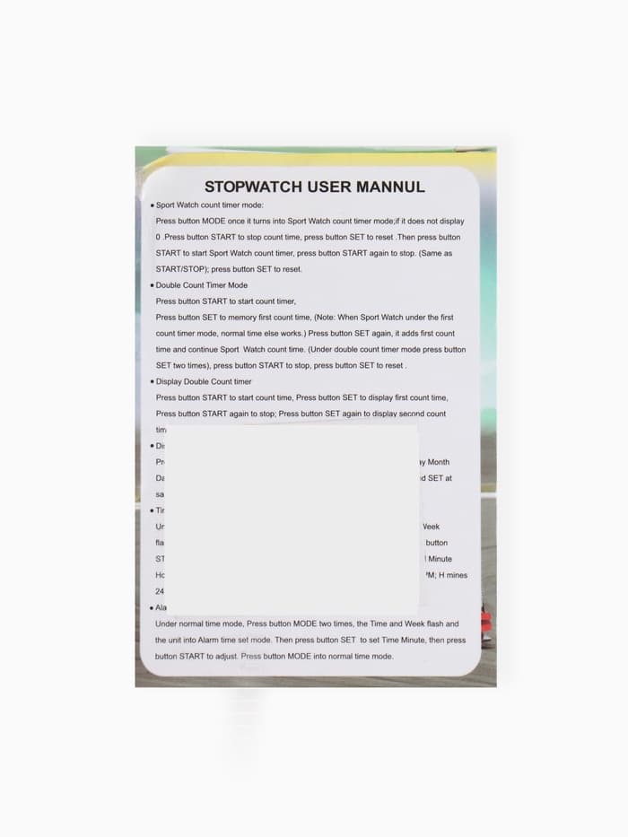 Секундомер, 1 отсечка, цвета МИКС