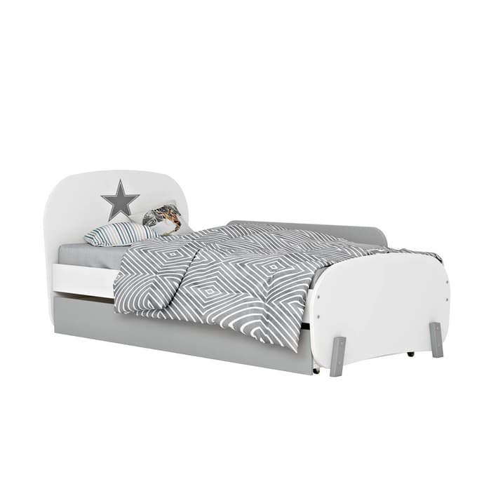 Боковое ограждение кровати детской Polini kids Mirum 1910, белое