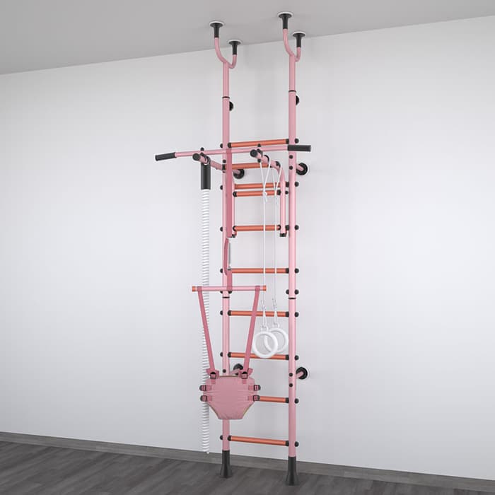 Детский спортивный комплекс Polini Sport Active, комбинированный, розовый