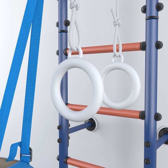 Детский спортивный комплекс Polini Sport Active, комбинированный, синий