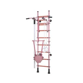 Детский спортивный комплекс Polini Sport Turbo, пристенный, розовый