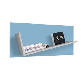 Полка Polini kids Mirum 5Y 800, серый-голубая