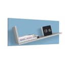 Полка Polini kids Mirum 5Y 800, серый-голубая