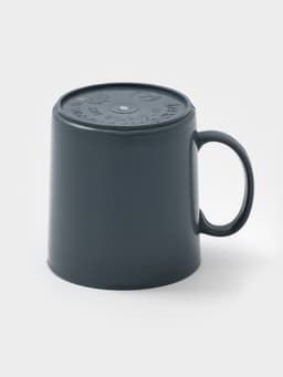 Кружка для холодных и горячих пищевых продуктов Комфорт Плюс, 350 мл, пластик, МИКС