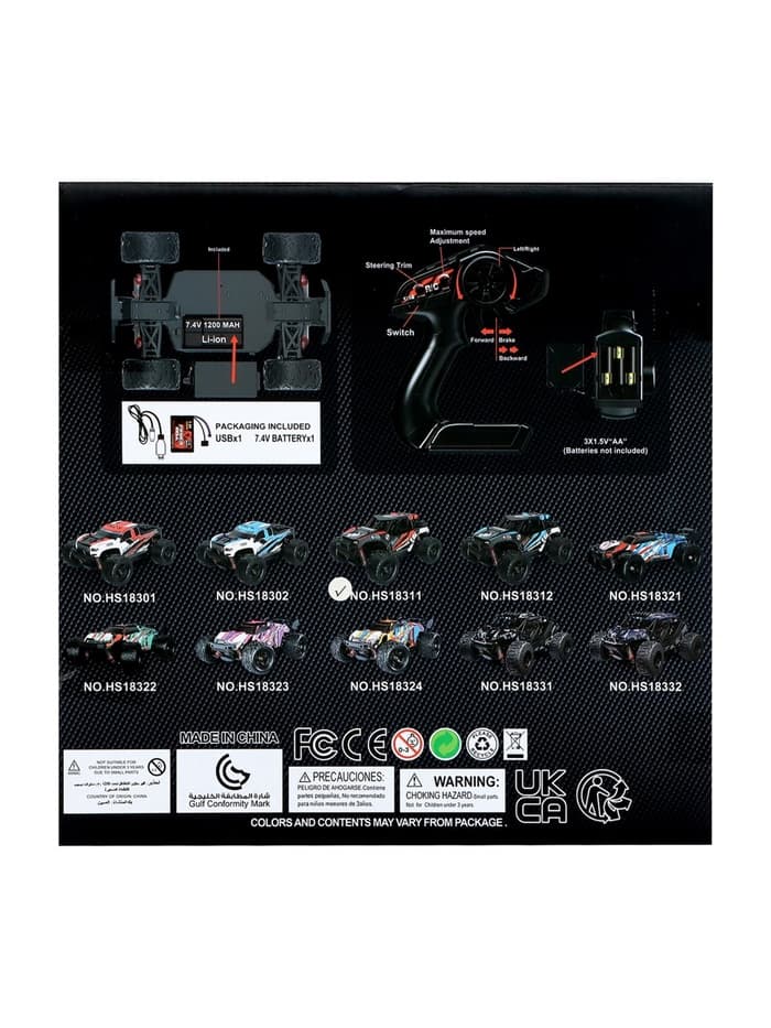 Машинка на пульте управления «Багги», радиоуправление, 4WD, 36 КМ/Ч, масштаб 1:18