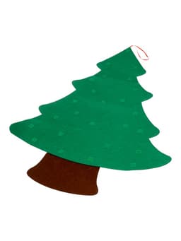 Игра из фетра «Ёлочка», украшения на липучках, размер 95×70 см