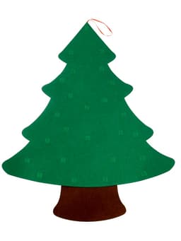 Игра из фетра «Ёлочка», украшения на липучках, размер 95×70 см