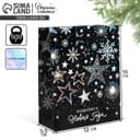 Пакет подарочный голографический новогодний «Волшебного Нового года», S 12×15×5.5 см