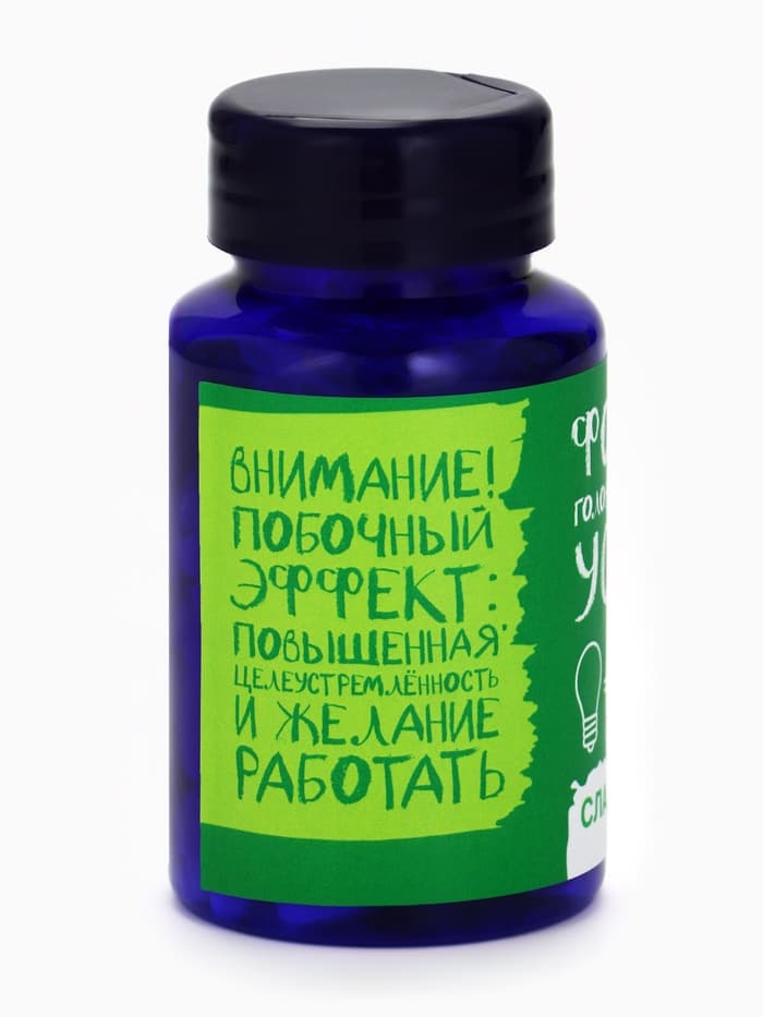 Конфеты драже в банке «Формула успеха», 50 г