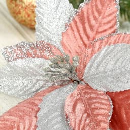 Декор «Зимний цветок», 15.5×12 см, кремовый