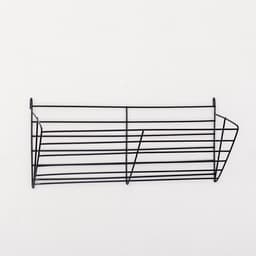 Кормушка для сена, 28×12×10.3 см, металл, чёрная