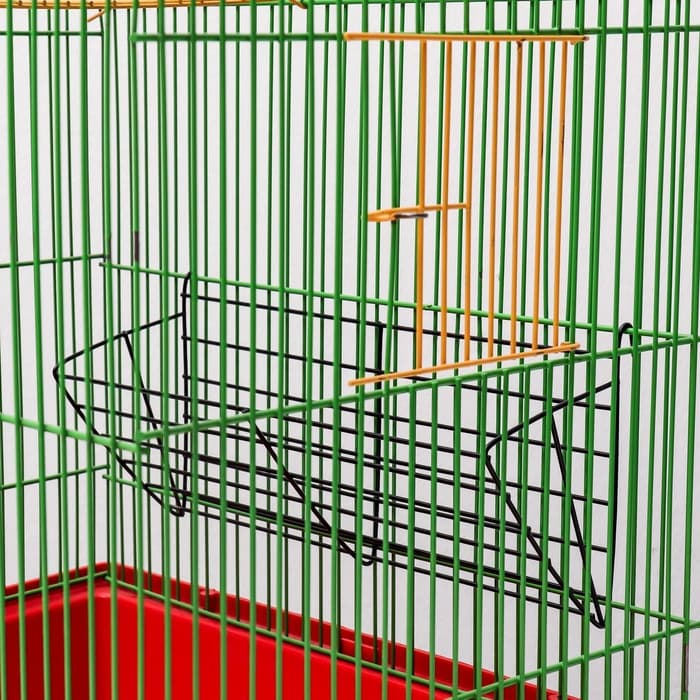 Кормушка для сена, 28×12×10.3 см, металл, чёрная