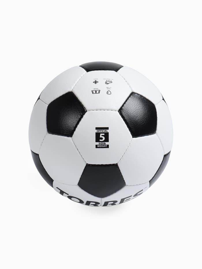 Футбольный мяч TORRES Main Stream, F30185, ручная сшивка, 32 панели, р. 5, PU