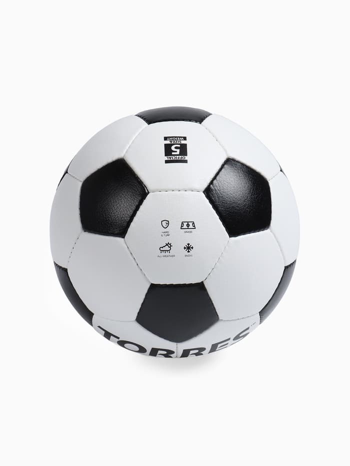 Футбольный мяч TORRES Main Stream, F30185, ручная сшивка, 32 панели, р. 5, PU