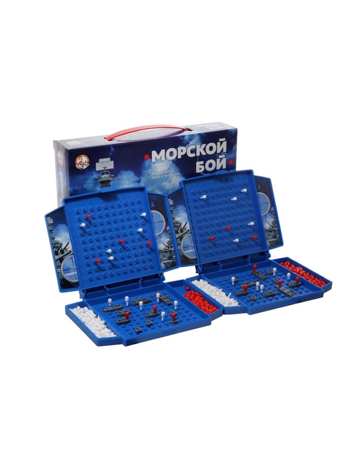 Настольная игра Десятое Королевство «Морской бой» МИНИ, 2 игрока, 5+