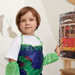 Фартук детский с нарукавниками «Этель» Dino, 49×39 см